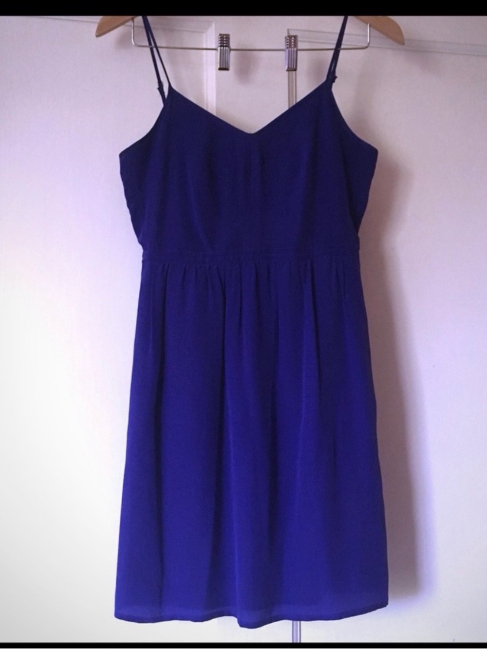Madewell Broadway and Broome Purple 100% Silk Dress